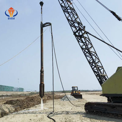 Buy Deep Piling Engineering Vibroflot Drive Pile Machine Vibro Ground Improvement online manufacture