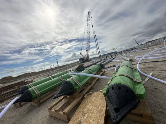 Buy Pile Driver Vibro Compaction Ground Improvement Pile Vibroflotation 180kw For Soft Soil Ground online manufacture