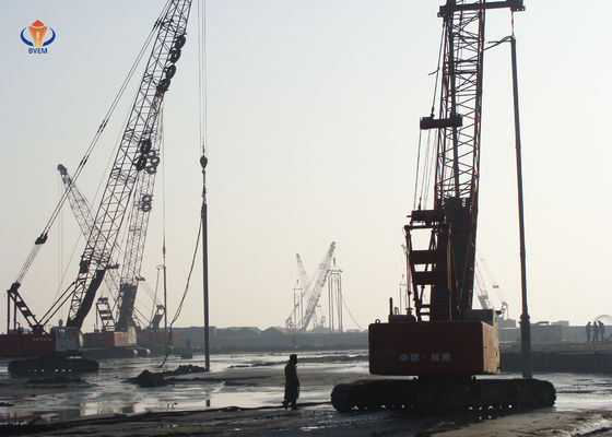 Buy Professional Vibroflot Drive Pile Machine  For Stone Column Engineering online manufacture