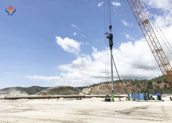 Buy Dry Method Bottom Feed Vibroflot  Silty Clay Soil Improvement BJZC-V400-180 online manufacture
