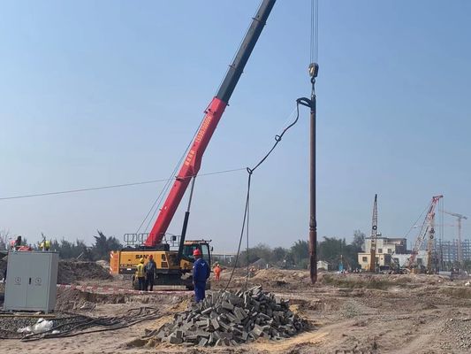 Buy 130kw 377mm Stone Column Driving Vibroflotation Method Machine online manufacture