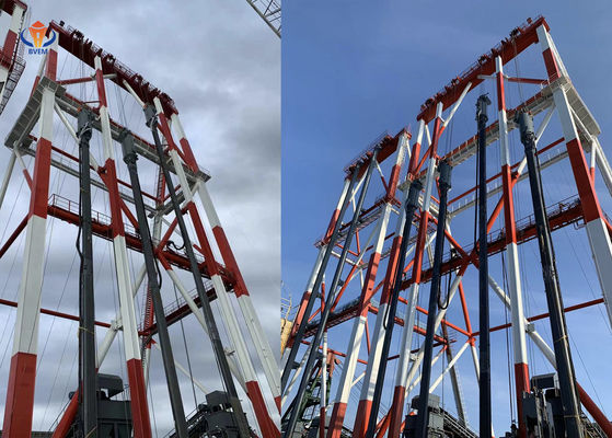 Buy Bottom Feed Vibro Replacement Pile Equipment Engineering Construction Vibro Machine online manufacture