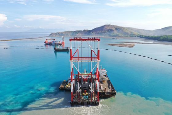 Buy Dry Method Bottom Feed Vibroflot With Boat Vibro Bottom Stone Column Pile Device online manufacture