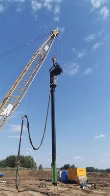 Buy Customized Max Depth Bottom Feed Vibroflot Inverter Drive Control For Vibro Replacement Stone Column online manufacture