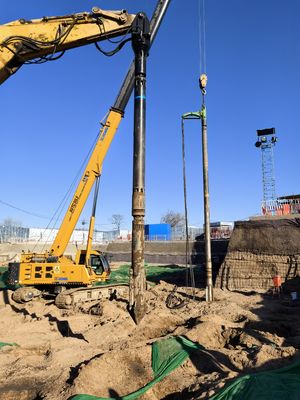 Buy BVEM Hydraulic Vibroflot with 600-2600 r/min Speed, 29 Nm Eccentric Moment, and 150kW Power for High-Performance Soil Compaction online manufacture