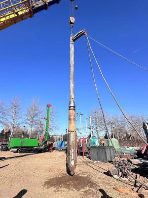 Buy BVEM 600-2600 r/min 150kW Hydraulic Vibroflot with 29 Nm Eccentric Moment for Soil Compaction online manufacture