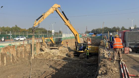 Buy Hydraulic Vibroflotation Compaction Equipment High Compaction Efficiency Achieved online manufacture