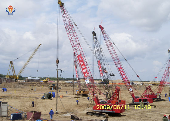 High Efficiency Sand Vibroflot Heavy Machinery Vibroflotation Compaction Of Cohesionless Soils