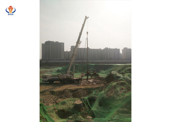 Outside Top Feed Vibrating Floater For Piling Engineering BJV100E-426