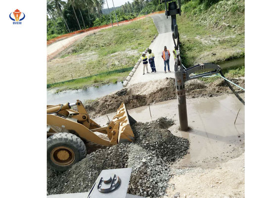 High Effiency Sand Vibroflot Heavy Machinery Stone Column Soil Improvement