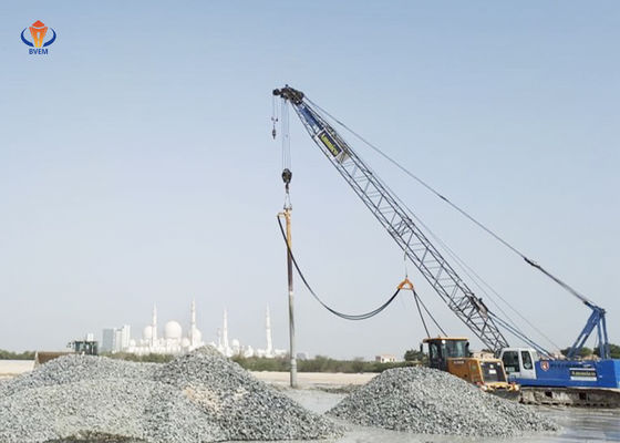 High Efficiency Vibro Compaction Piling Vibrating Floater BJV75E-377