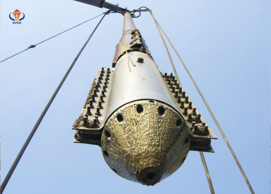 75 KW  Vibro Pile Foundation Equipment Vibroflotation Process Engineering