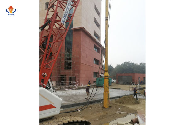 130kw Vibro Pile Foundation Device Vibroflotation Compaction Of Cohesionless Soils
