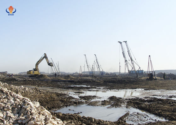 High Performance Vibro Pile Foundation Machine With Electrical Motor