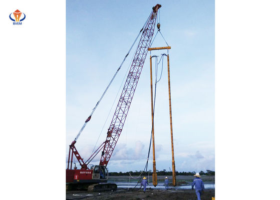 Industrial Construction Vibro Flotation Vibro Replacement Stone Columns Ground Improvement