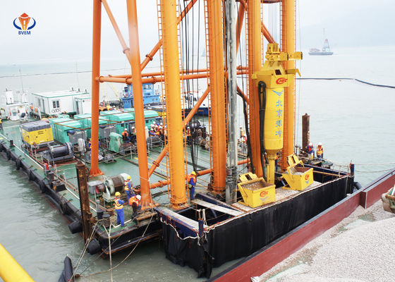 Inverter Control Vibro Bottom Stone Column Pile Devicet With Powerful Motor