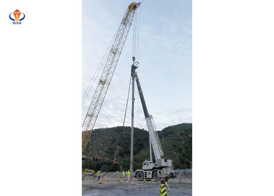 Multiple Function Bottom Feed Vibroflot Stone Columns Ground Improvement