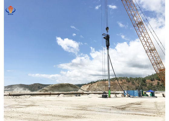 Exact Real Time Pile Diameter Controlling Equipment  For Soil Improvement