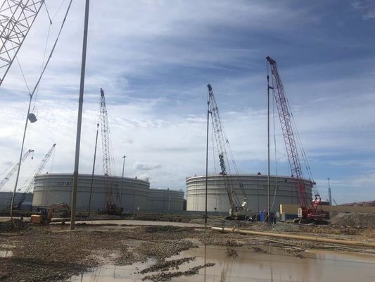 Bvem 180kw Vibroflotation Foundation Treatment Of Port Wharf Dam