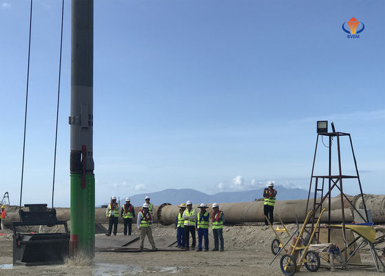High Performance Bottom Feed Vibroflot Circulating Water Cooling For Vibroflotation Stone Pile