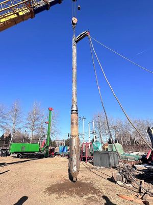 BVEM 2600 r/min rotation speed hydraulic vibroflot pile driver