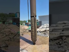 150kw Construction Vibro Flotation Vibro Replacement Stone Columns  Soil Improvement