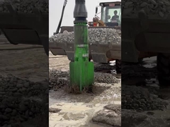 Replacement Pile 377mm 75kw Vibroflotation Technique Device