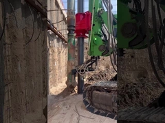 1200 Kg Hydraulic Vibroflot Ultimate Solution for Soil Improvement at 43 Hz Frequency