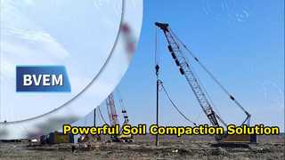 BVEM BJVE 400-180 Bottom Feed Vibroflot Soil Compaction